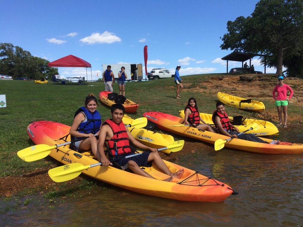 Kayak on Lake Grapevine